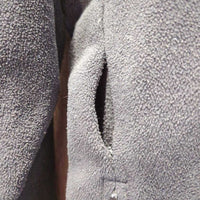 Fleece Jacket, Zipper "Canadian Reining", Zipper *gc, clean, v.clumpy, faded, broken tag, mnr hair, r ubs
