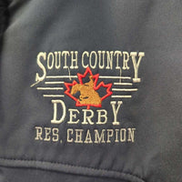 Soft Shell Fleece Lined Vest, Zipper "South Country Derby" *xc, v.mnr rubs
