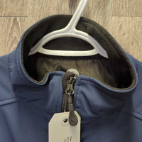 Soft Shell Fleece Lined Vest, Zipper "South Country Derby" *xc, v.mnr rubs
