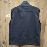 Soft Shell Fleece Lined Vest, Zipper "South Country Derby" *xc, v.mnr rubs
