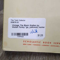Vintage The Black Stallion by Walter Farley *gc, yellowed, marker
