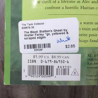 The Black Stallion's Ghost by Walter Farley *gc, yellowed & scraped edges
