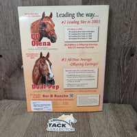 2005 Quarter Horse News Stallion Register *gc, mnr dirt, torn cover edges, bent pages
