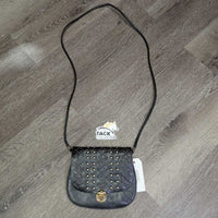 Leather Purse, snap strap *new, 0 tag, scratches
