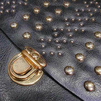 Leather Purse, snap strap *new, 0 tag, scratches
