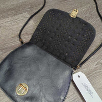 Leather Purse, snap strap *new, 0 tag, scratches
