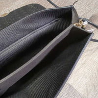 Leather Purse, snap strap *new, 0 tag, scratches
