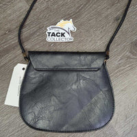 Leather Purse, snap strap *new, 0 tag, scratches

