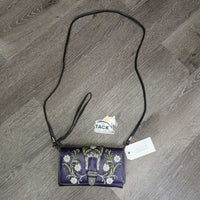 Wallet - Purse, Bling, Shoulder Strap *new, no tag, v.mnr dent
