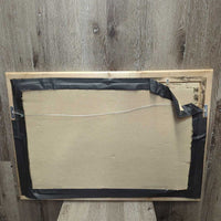 4 Running Horses Puzzle, Thick Wood Frame *gc, loose tape backing & puzzle pieces
