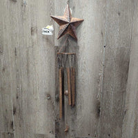 Metal Star Wind Chimes *like new
