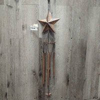 Metal Star Wind Chimes *like new
