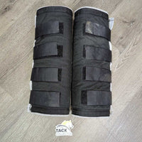 3x Pr Fleece Lined Shipping Boots *vgc mnr hair, threads
