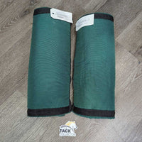2 Fleece Lined Cordura Quick Wraps?Shipping Boots *vgc/gc, mnr dirt, clean, rubs & frays, older
