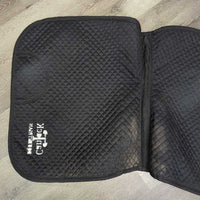 Thin Quilt DressageSaddle Pad *vgc/xc, dingy?discolored, clean, mnr hairy
