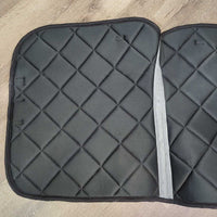 Glitter Thick Quilt Dressage Saddle Pad, piping *like new, mnr hair
