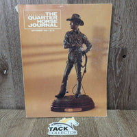 Quarter Horse Journal - Magazine Sept 1992 *gc, rubs, loose page, mnr edge frays
