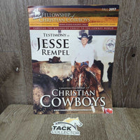 Fellowship of Christian Cowboys - Testimony of Jesse Rempel Fall 2017 Magazine *vgc
