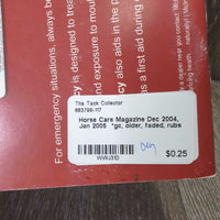 Horse Care Magazine Dec 2004, Jan 2005 *gc, older, faded, rubs
