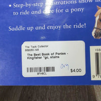 The Best Book of Ponies - Kingfisher *gc, stains
