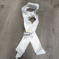 Thick Stock Tie, Velcro Collar *vgc, untied, seam puckers, edge rubs & frays
