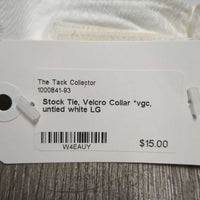 Stock Tie, Velcro Collar *vgc, untied
