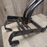Folding Stall Saddle Rack *gc, rust, tape, scuffs
