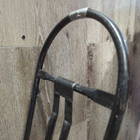Folding Stall Saddle Rack *gc, rust, tape, scuffs
