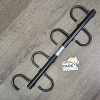 4 Prong Bridle Hook *gc, clean, scuffs, rust, tape, peeled paint
