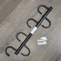 4 Prong Bridle Hook *gc, clean, scuffs, rust, tape, peeled paint
