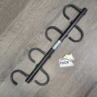 4 Prong Bridle Hook *gc, clean, scuffs, rust, tape, peeled paint

