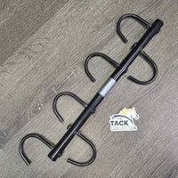 4 Prong Bridle Hook *gc, clean, scuffs, rust, tape, peeled paint

