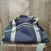 Nylon Duffel Bag, shoulder strap *vgc, clean, residue, mnr smell, frays, hair
