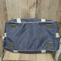 Nylon Duffel Bag, shoulder strap *vgc, clean, residue, mnr smell, frays, hair
