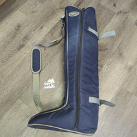 Tall Padded Boot Bag, shoulder strap *vgc/gc, mnr dirt, residue, rubs, scuffs, older

