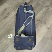 Tall Padded Boot Bag, shoulder strap *vgc/gc, mnr dirt, residue, rubs, scuffs, older
