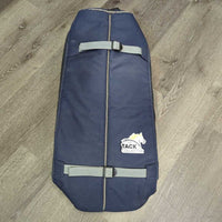 Tall Padded Boot Bag, shoulder strap *vgc/gc, mnr dirt, residue, rubs, scuffs, older

