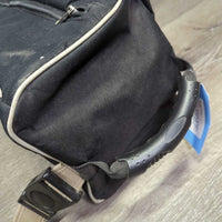 Tall Padded Boot Bag, Shoulder Strap *vgc, clean, creases, thin spots, mnr hair, edge rubs & stains
