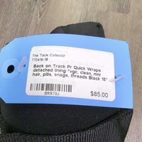 Pr Quick Wraps detached lining *vgc, clean, mnr hair, pills, snags, threads
