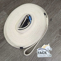 Cotton Web Lunge Line, Swivel, Loop Handle *like new/xc, clean, stains
