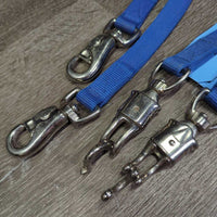 Pr Nylon Cross Ties, quick release *vgc, mnr tape, dirt, dust
