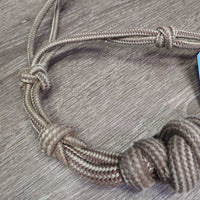 Nylon Rope Halter, quick change, lead rope *vgc/gc, mnr dirt, stains, rubs, tape, frayed end
