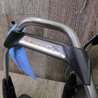 Pr Offset Shock Absorption Stirrup Irons *vgc, clean, mnr dirt/residue, stains
