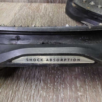 Pr Offset Shock Absorption Stirrup Irons *vgc, clean, mnr dirt/residue, stains
