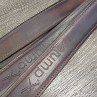 Pr Soft Wide Stirrup Leathers *vgc, dents, twists stains, rubs, edge scrapes
