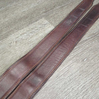 Pr Soft Wide Stirrup Leathers *vgc, dents, twists stains, rubs, edge scrapes
