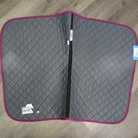 Quilt Jumper Saddle Baby Pad *xc/vgc, clean, mnr rubs, pills & faded edge
