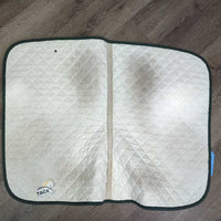 Quilt Jumper Saddle Baby Pad *vgc, clean, dingy?discolored, puckers, stains
