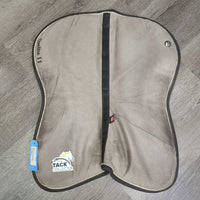 Memory Foam Half Pad "Quattro II" *gc, clean, mnr rubs, stains, dusty & faded edges
