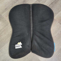 Memory Foam Half Pad "Quattro II" *gc, clean, mnr rubs, stains, dusty & faded edges

